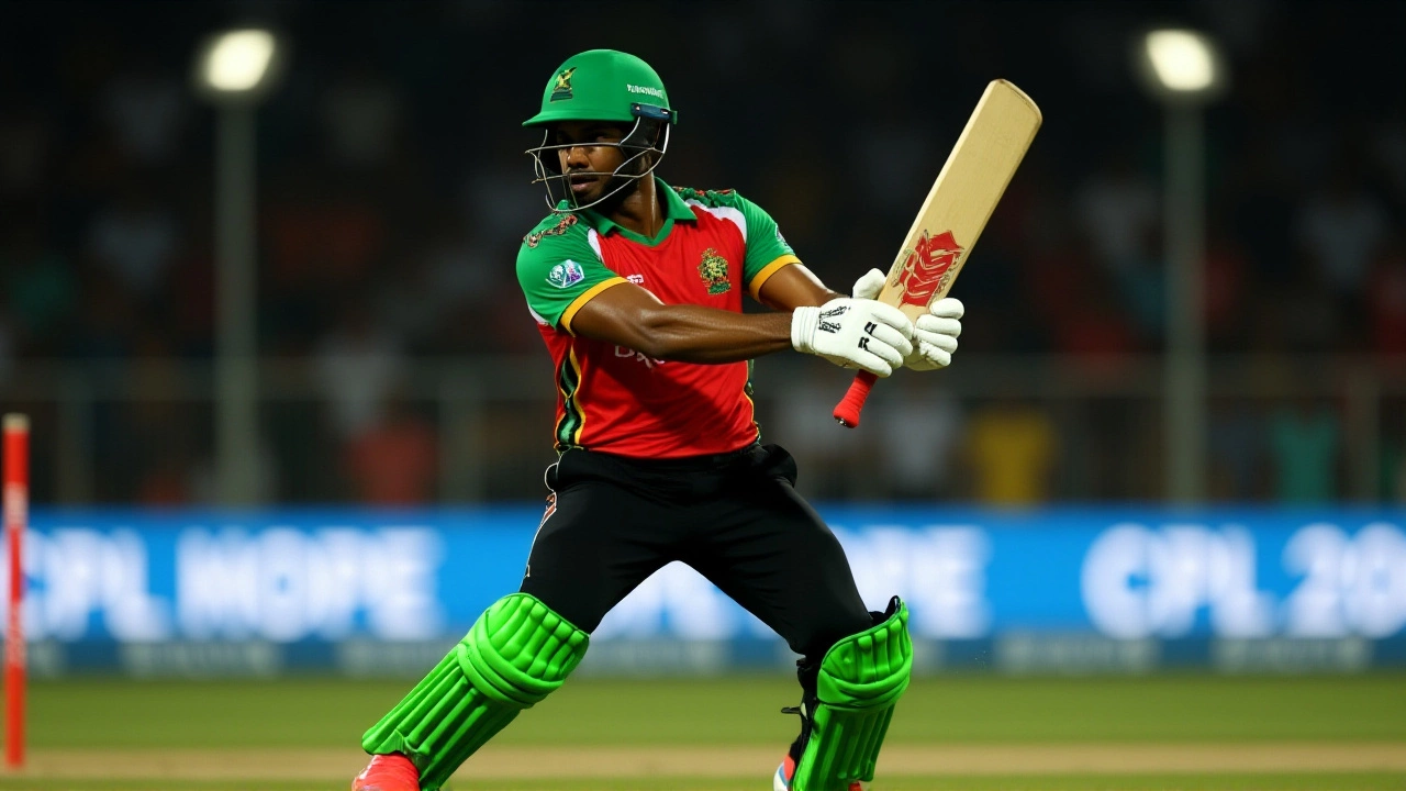 Shai Hope’s Bizarre Hit-Wicket Out on Wide Sparks Viral Craze in CPL 2025