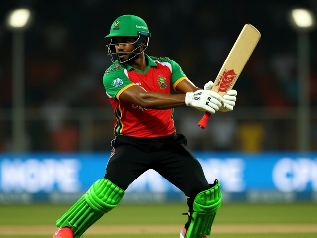 Shai Hope’s Bizarre Hit-Wicket Out on Wide Sparks Viral Craze in CPL 2025